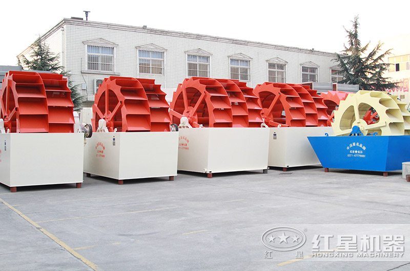 雙輪、三輪洗沙機(jī)設(shè)備展示圖