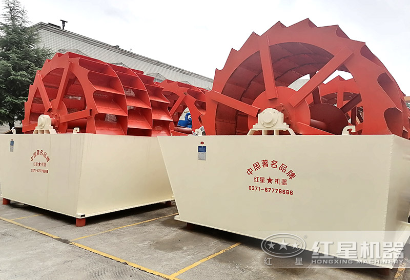輪式小型砂石分離機(jī)多少錢一臺(tái)，帶生產(chǎn)線案例
